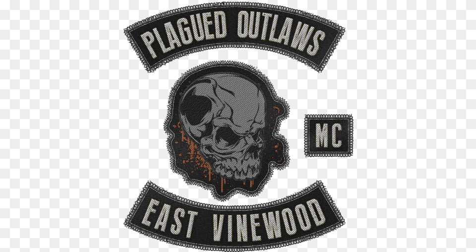 Crewsplagued Outlaws Mc Gta Wiki Fandom Gta Mc Crews, Logo, Badge, Symbol, Emblem Free Transparent Png