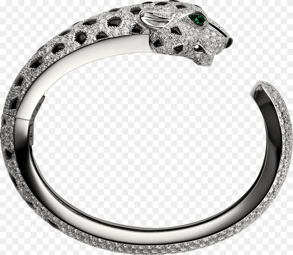 Crh Panth Re De Bracelet, Accessories, Diamond, Gemstone, Jewelry Free Png Download