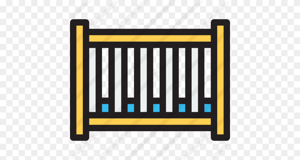 Crib, Furniture, Handrail, Railing, Infant Bed Free Png Download