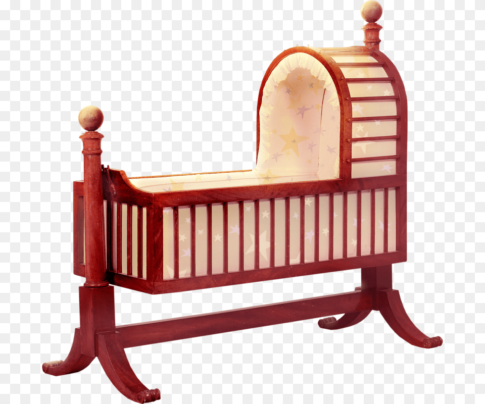Crib Clipart Cradle, Bed, Furniture, Infant Bed Png