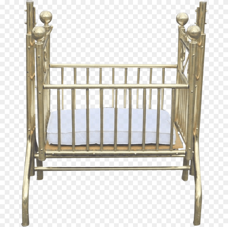 Crib Drawing Bassinet Rose Gold Crib Cartoon Vintage Crib, Furniture, Infant Bed, Bed Free Png