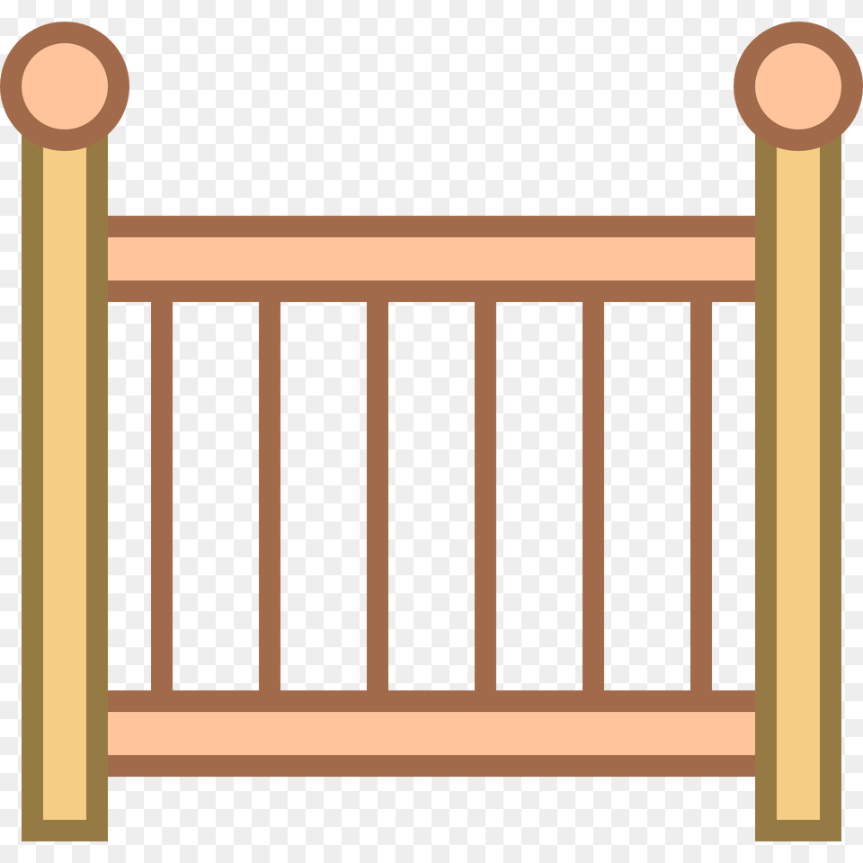 Crib Icon, Fence, Handrail, Railing Png
