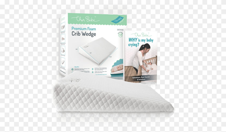 Crib Wedge By Cher Bb Putting Baby Mattress On Incline, Furniture, Adult, Female, Person Png