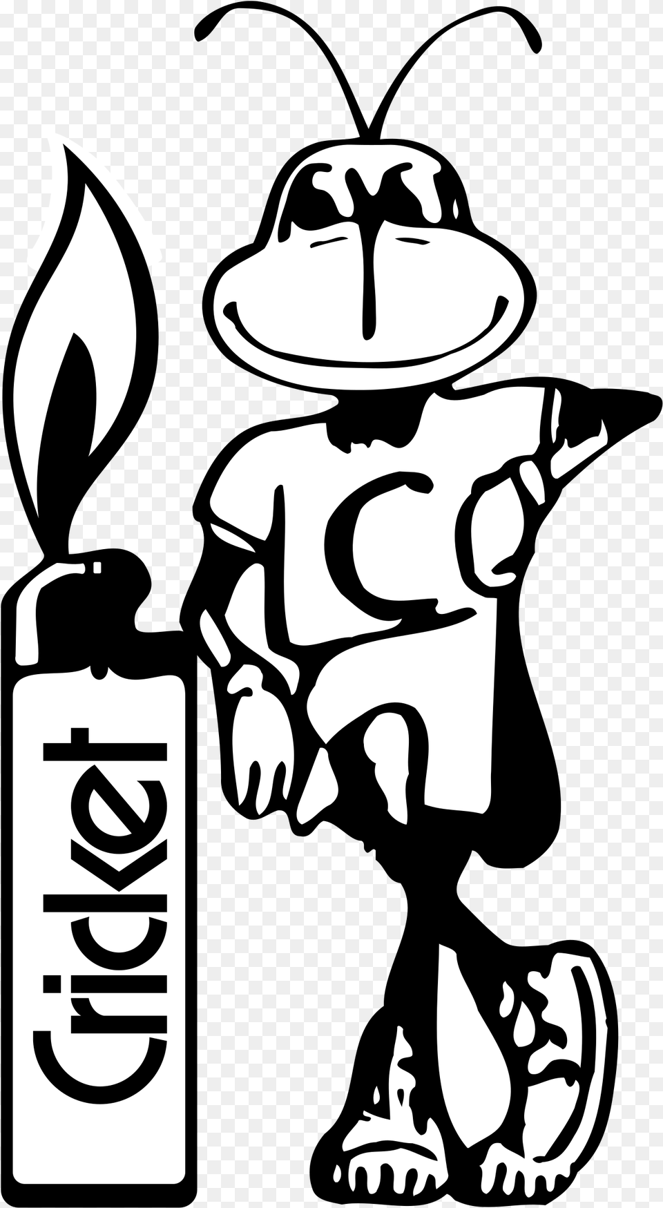 Cricket 1321 Logo Cricket, Stencil, Person Free Transparent Png