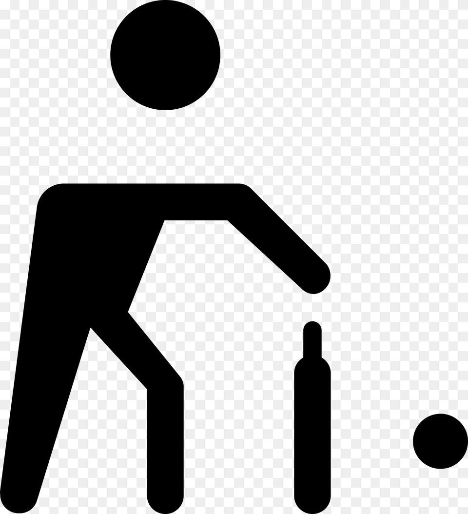 Cricket 15 Clip Arts Crichat Simbol In Black And White, Gray Free Png
