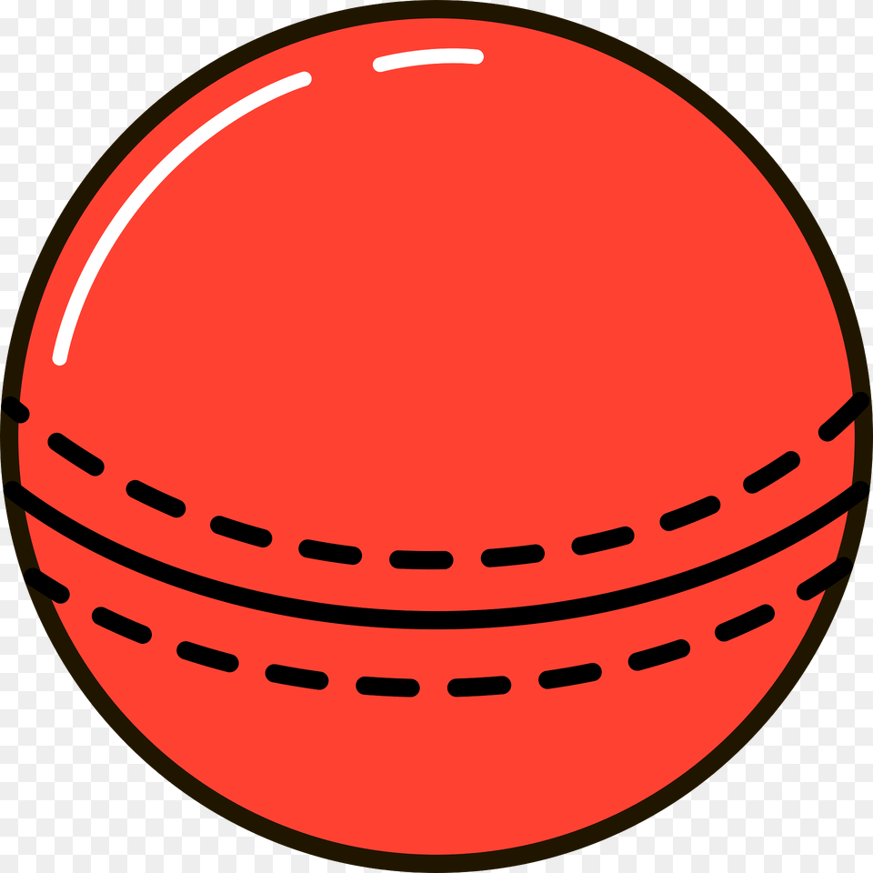 Cricket Ball Clipart, Sphere, Clothing, Hardhat, Helmet Free Png Download