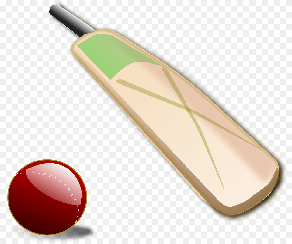 Cricket Bat And Ball Clipart, Text Free Transparent Png