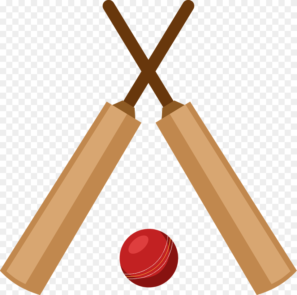Cricket Bats And Ball Clipart, Cricket Ball, Sport Png