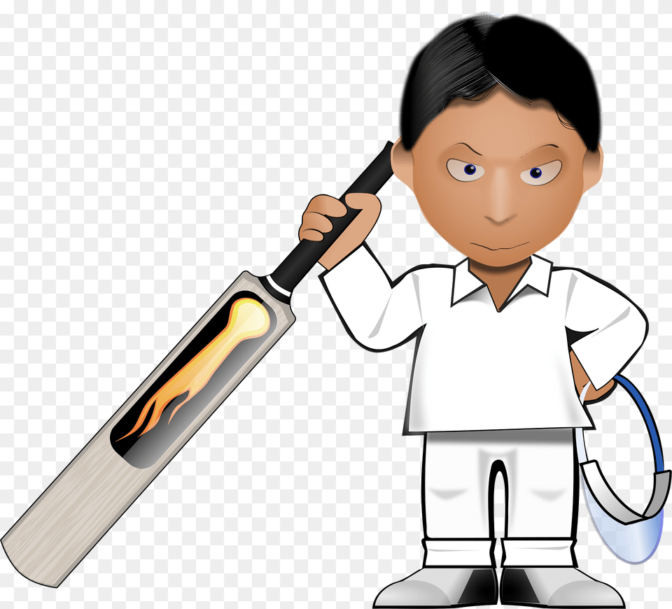 Cricket Clipart, Baby, Person, Cleaning, Cricket Bat Free Transparent Png