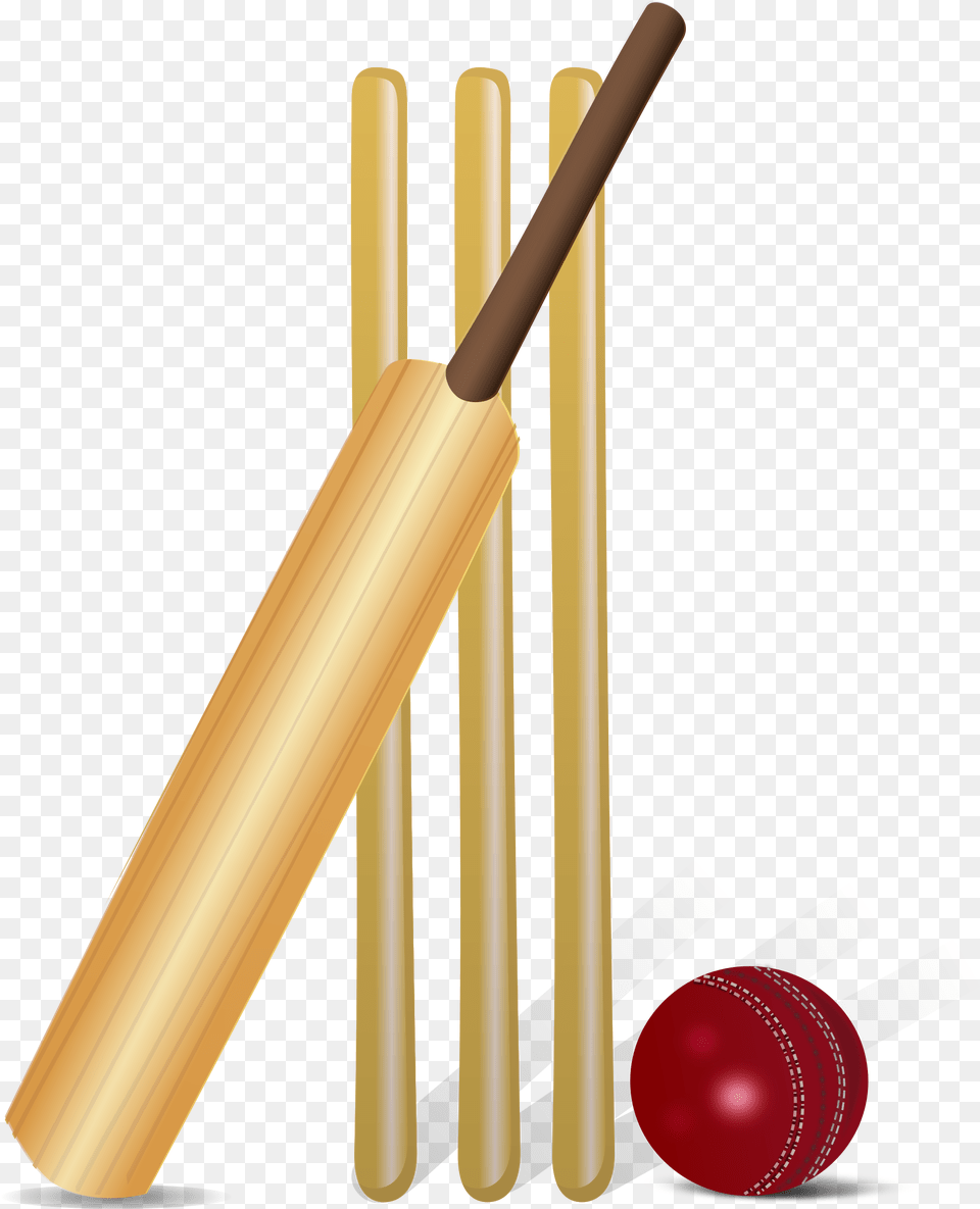 Cricket Clipart Cricket Bat And Ball, Cricket Ball, Sport, Cricket Bat, Baseball Free Png Download