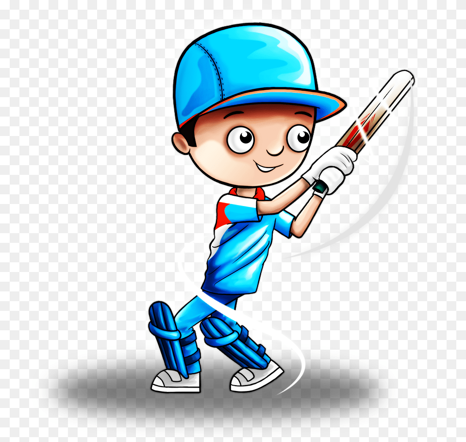 Cricket Clipart Cricket Player Cartoon Cricket Player Clipart, Person, People, Accessories, Team Png Image