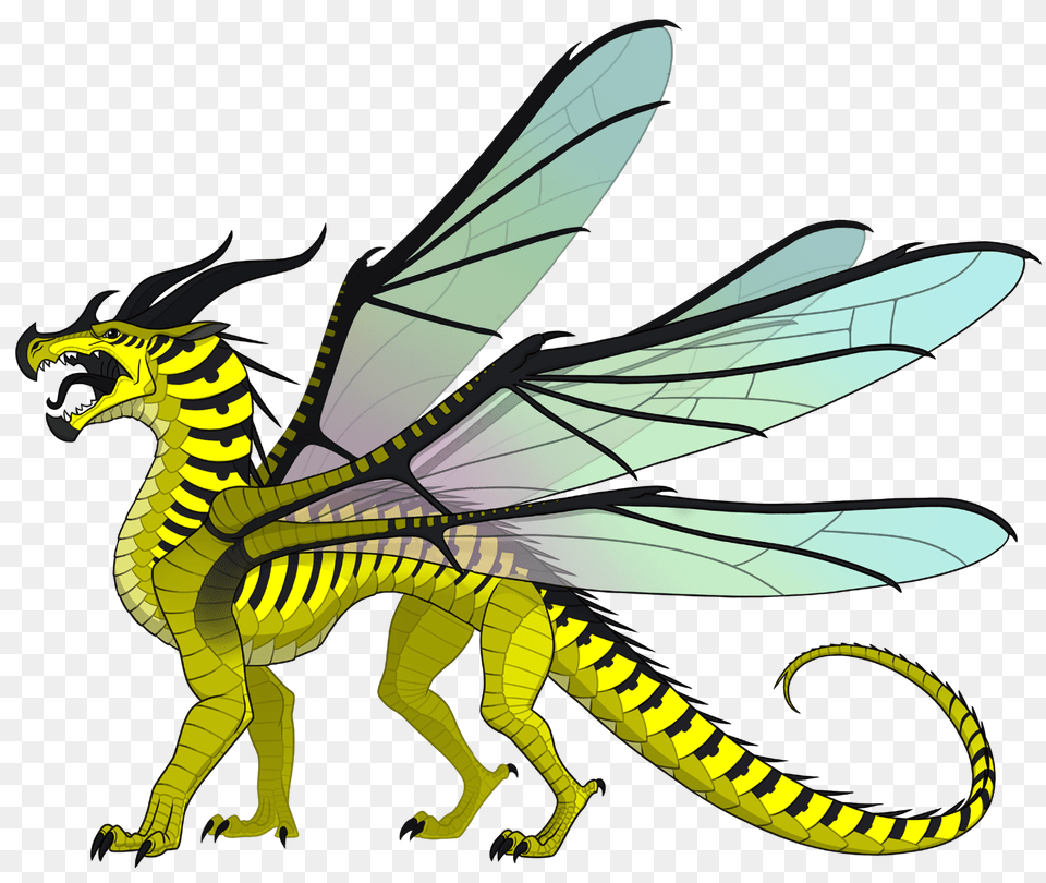 Cricket Clipart Invertebrate Wings Of Fire Hivewings, Animal, Dinosaur, Reptile, Bee Png Image