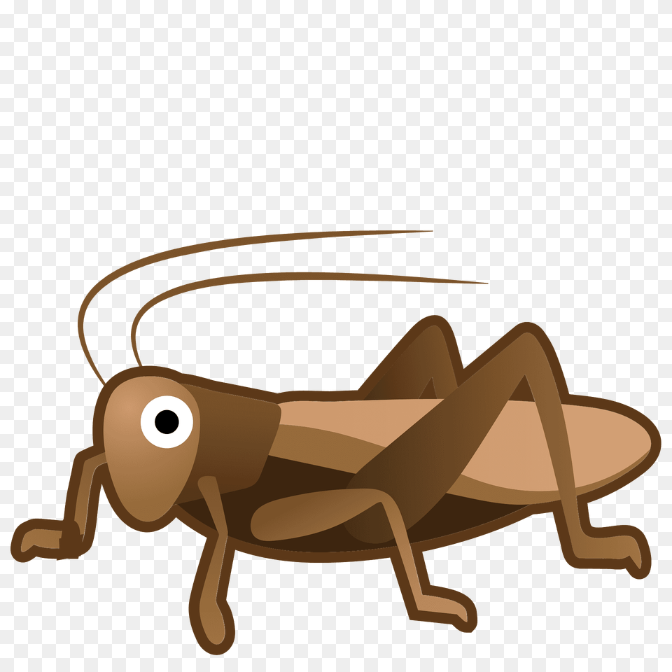 Cricket Emoji Clipart, Animal, Cricket Insect, Insect, Invertebrate Png