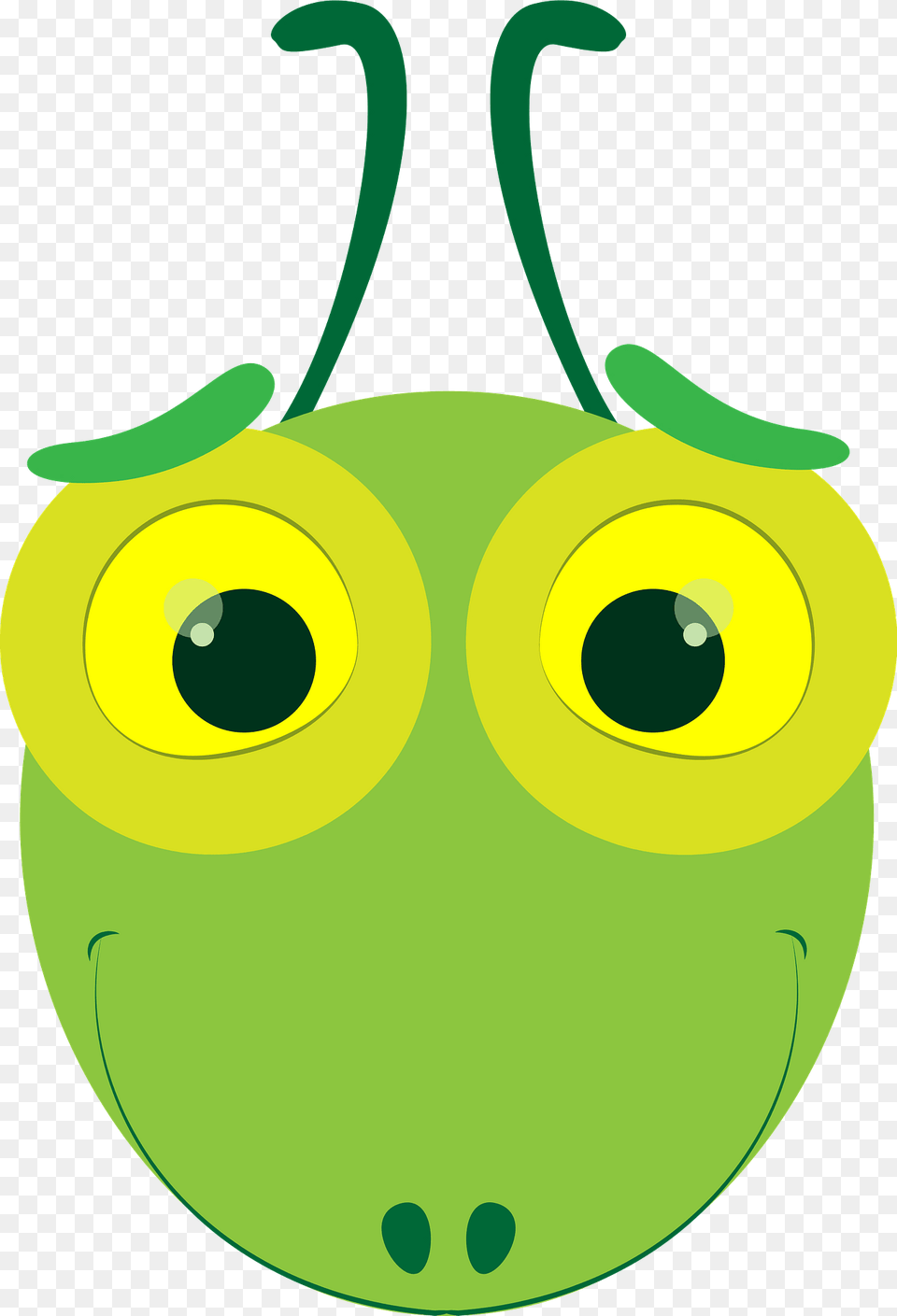 Cricket Face Clipart, Green, Alien, Food, Fruit Png