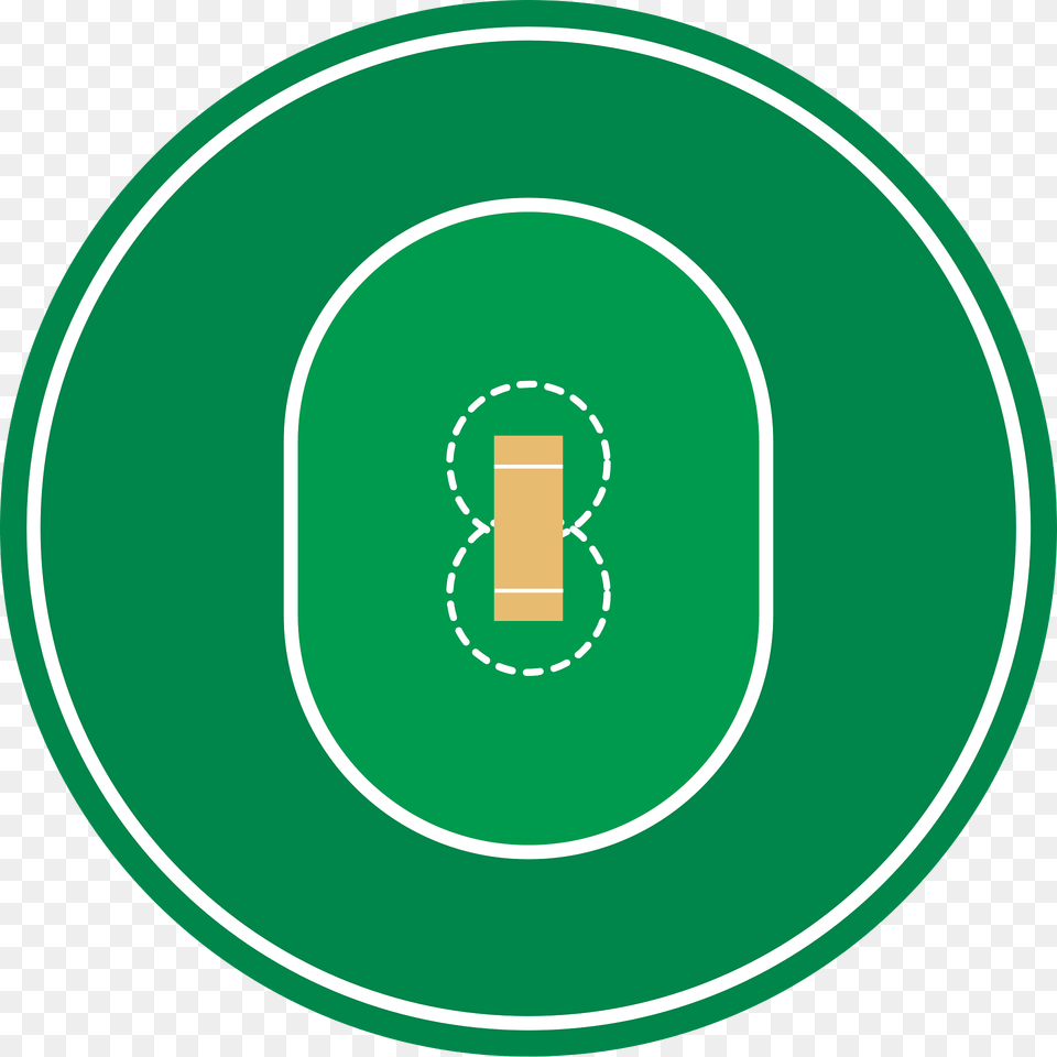 Cricket Field Clipart, Green, Disk Png Image