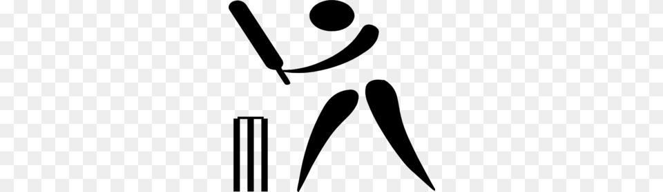 Cricket Game Clip Art, Gray Free Transparent Png