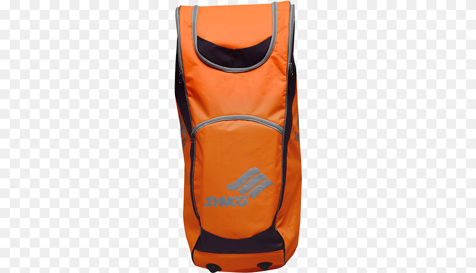 Cricket Kit Bag Back Pack Lifejacket, Backpack, Person Png Image