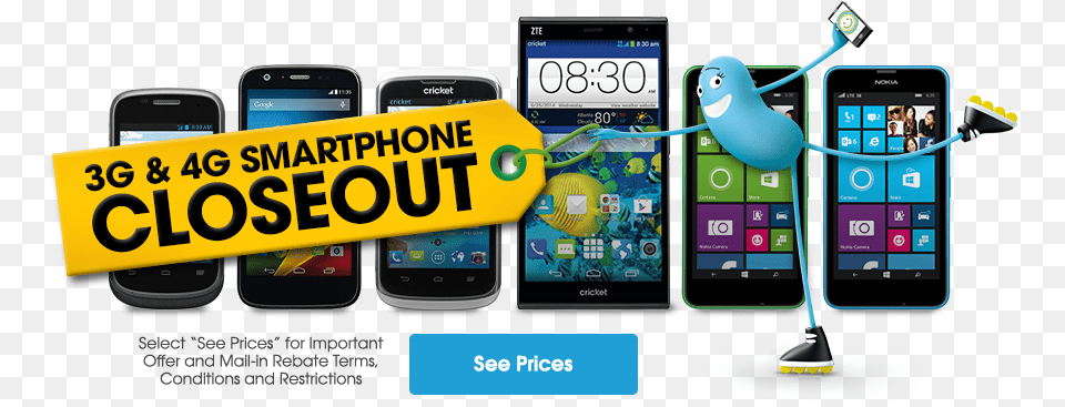 Cricket Phones On Sale, Electronics, Mobile Phone, Phone, Person Free Png Download