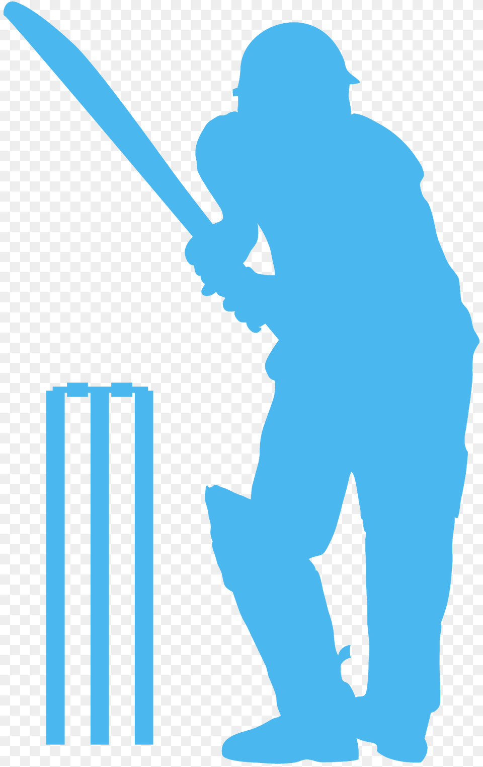 Cricket Player Silhouette, Adult, Male, Man, Person Free Transparent Png