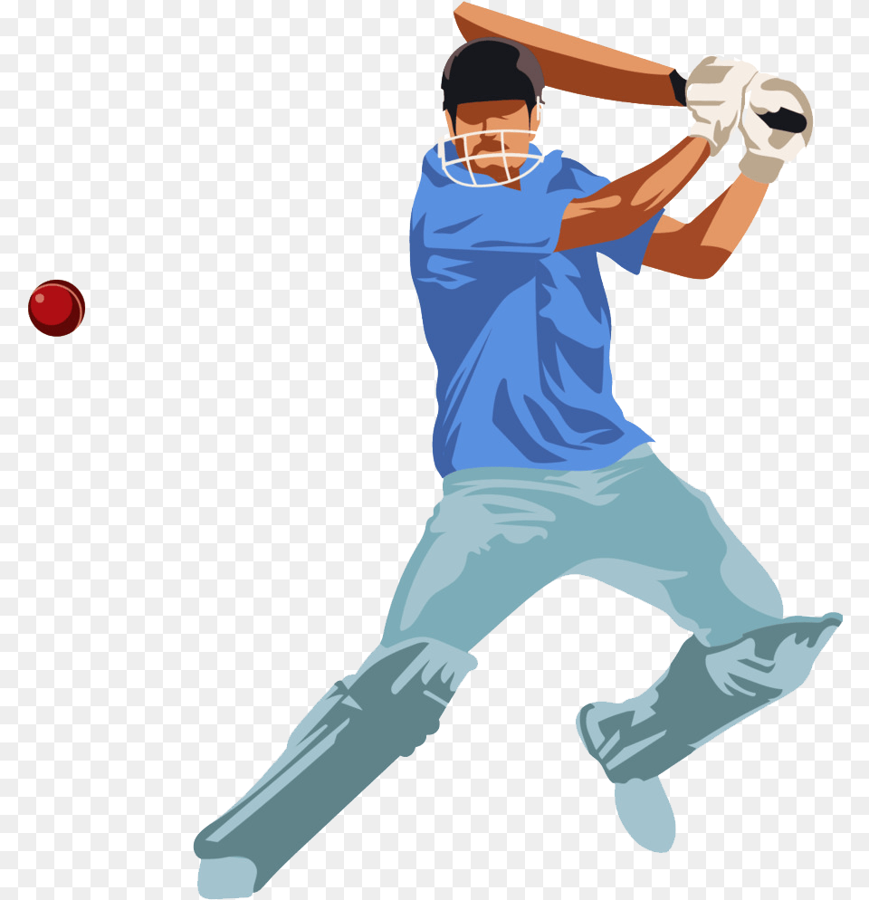 Cricket Playing Cricket Vector, Adult, Male, Man, Person Png