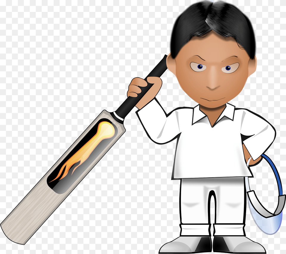 Cricket Toon Clipart, Person, People, Baby, Head Free Transparent Png