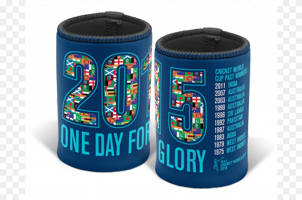 Cricket World Cup 2015 History Stubby Holder Fictional Character, Can, Tin Png