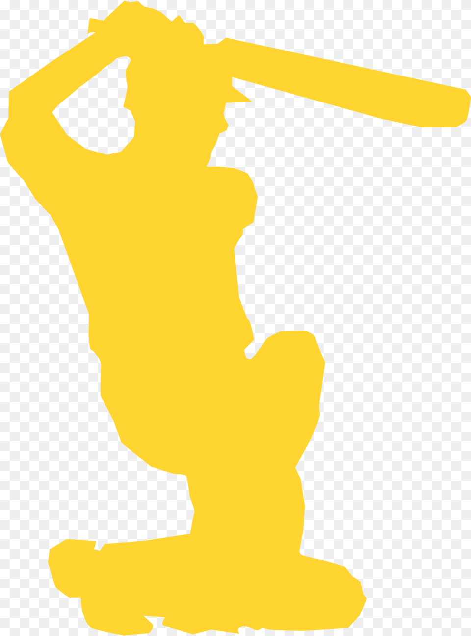 Crickiet Silhouette, People, Person, Baseball, Baseball Bat Png