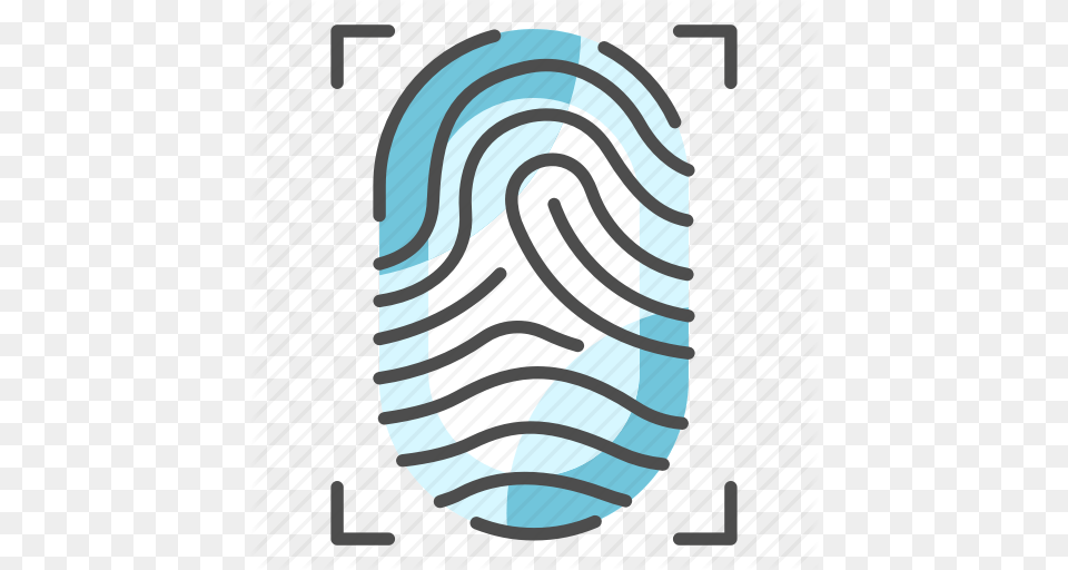 Crime Detective Fingerprint Id Print Security Thumbprint Icon, Outdoors Free Png