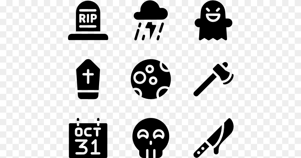 Crime Icons, Gray Free Png