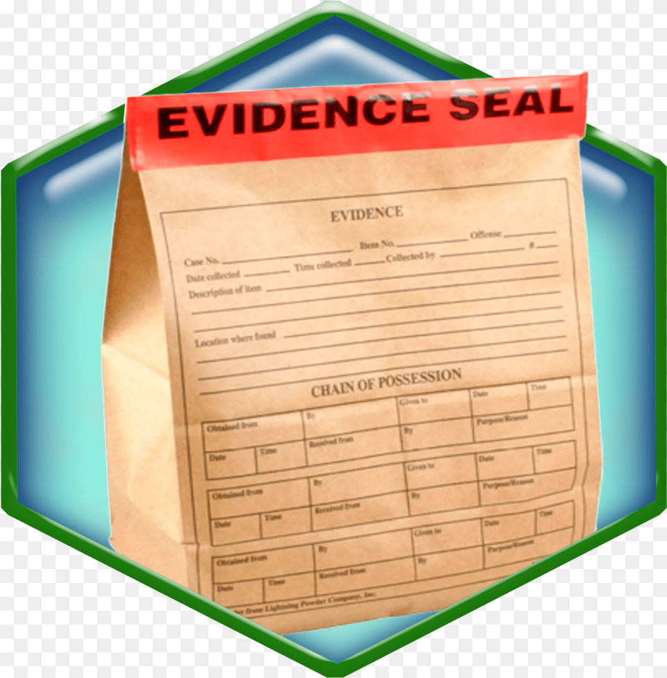 Crime Lab Services Property Evidence, Text, Document Free Png Download