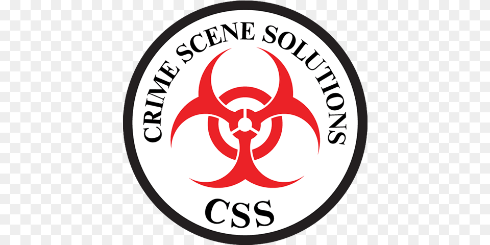 Crime Scene Solutions Clean Up Henderson Nv Bio Hazard Logo, Machine, Disk, Symbol Free Png Download