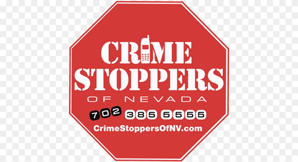 Crime Stoppers Las Vegas, Road Sign, Sign, Symbol, Stopsign Free Png