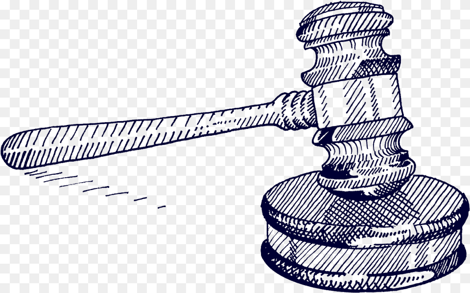 Criminal Law Transparent, Device, Hammer, Tool, Mallet Free Png Download