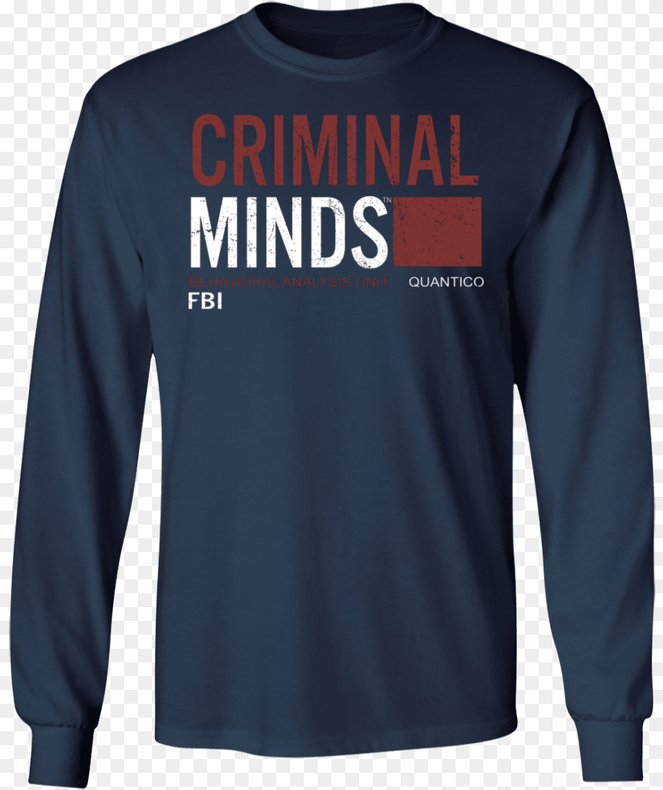 Criminal Minds Behavioral Analysis Unit Shirt Long Sleeve, Clothing, Long Sleeve, Knitwear, Sweater Png