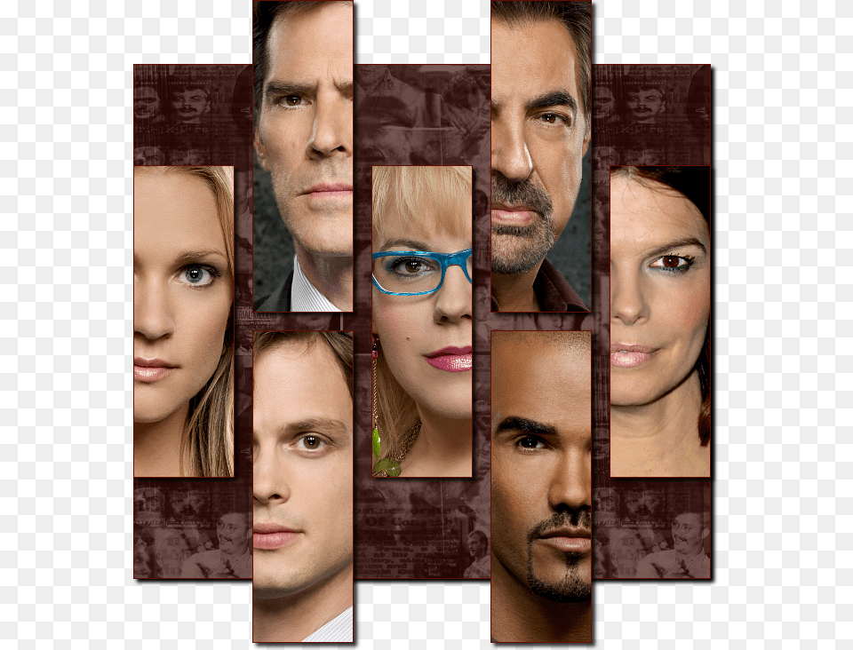 Criminal Minds Criminal Minds, Woman, Female, Head, Collage Free Png