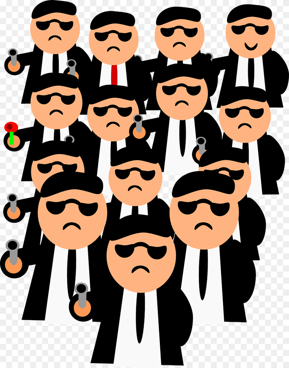 Criminal Organized Crime Frames Gang Of Robbers Cartoon, People, Person, Baby, Face Png