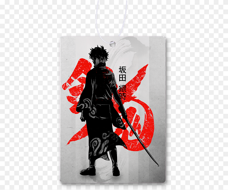 Crimson Hero Gintama Air Freshener Illustration, Adult, Male, Man, Person Free Transparent Png