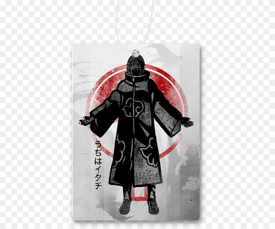 Crimson Itachi Air Freshener Itachi Uchiha, Clothing, Coat, Fashion, Person Free Png