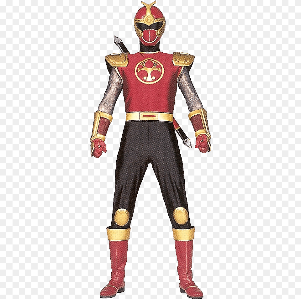 Crimson Thunder Ranger Actor, Clothing, Costume, Person, Armor Free Transparent Png