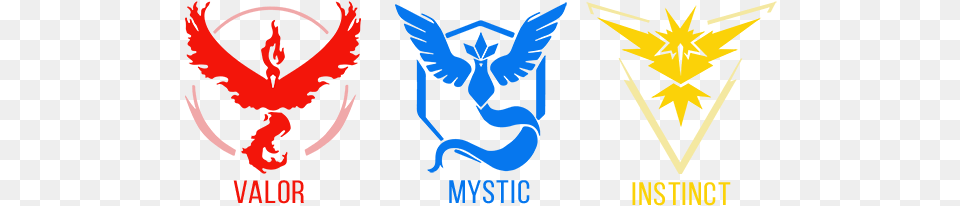 Crips And Bloods Kings Team Mystic Pokemon Go, Emblem, Symbol, Logo, Animal Free Png Download