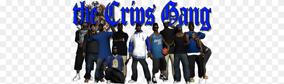 Cripz Gang Lsrcr Forum Skin Gta Sa Hd, Hat, T-shirt, Person, People Free Png Download