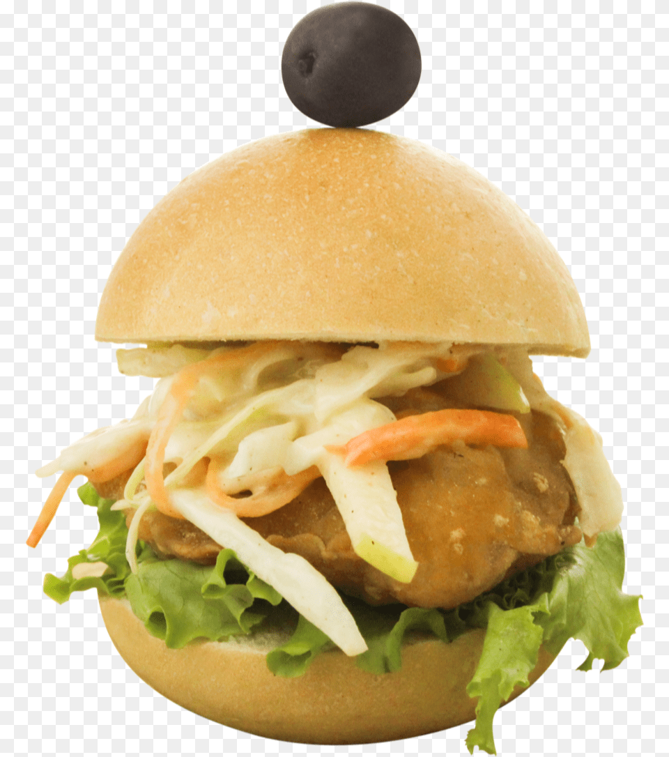 Crispy Chicken Burger Bun, Food Free Transparent Png