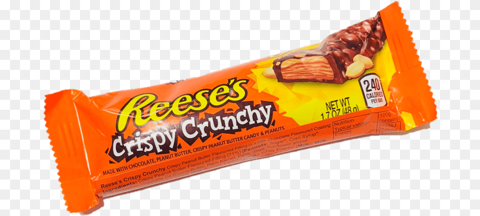 Crispy Crunchy Bar Reeses Candy Bar Crispy Crunchy 24 Pack 17 Oz, Food, Sweets, Ketchup Png
