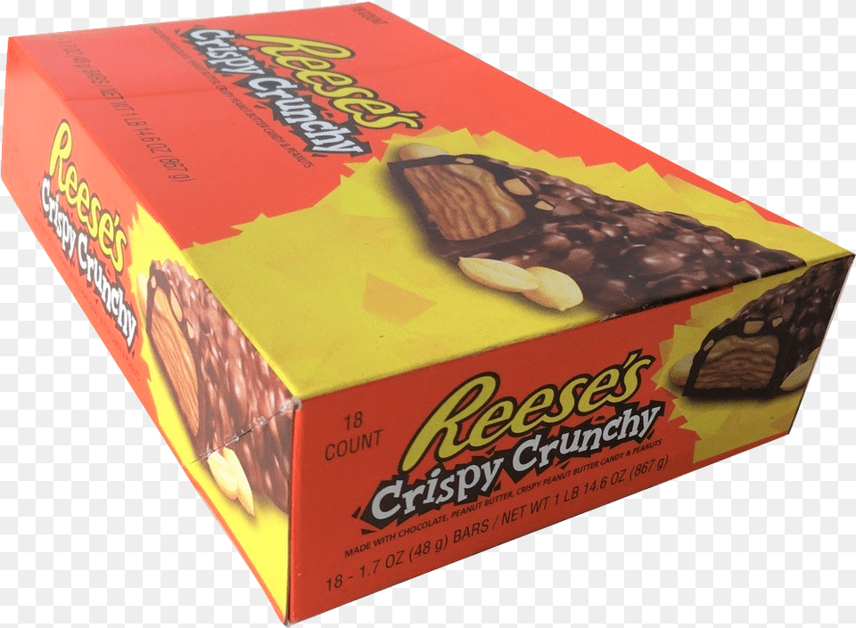 Crispy Crunchy Box Reese39s Nutrageous Bars 166 Oz 18 Count, Food, Sweets, Candy Png Image
