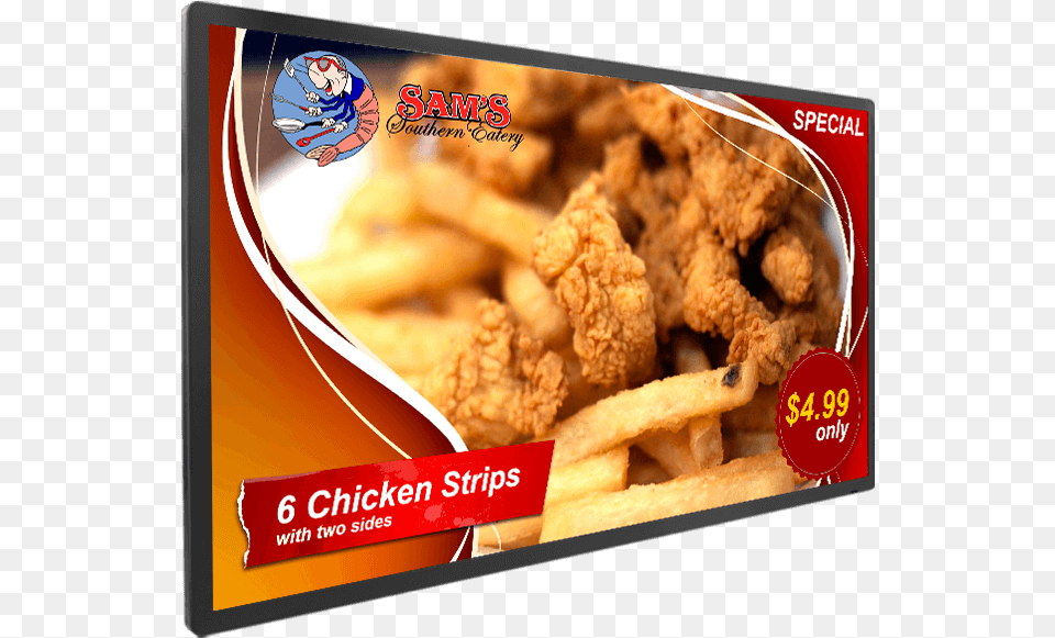 Crispy Fried Chicken, Food, Fried Chicken, Nuggets, Screen Png Image