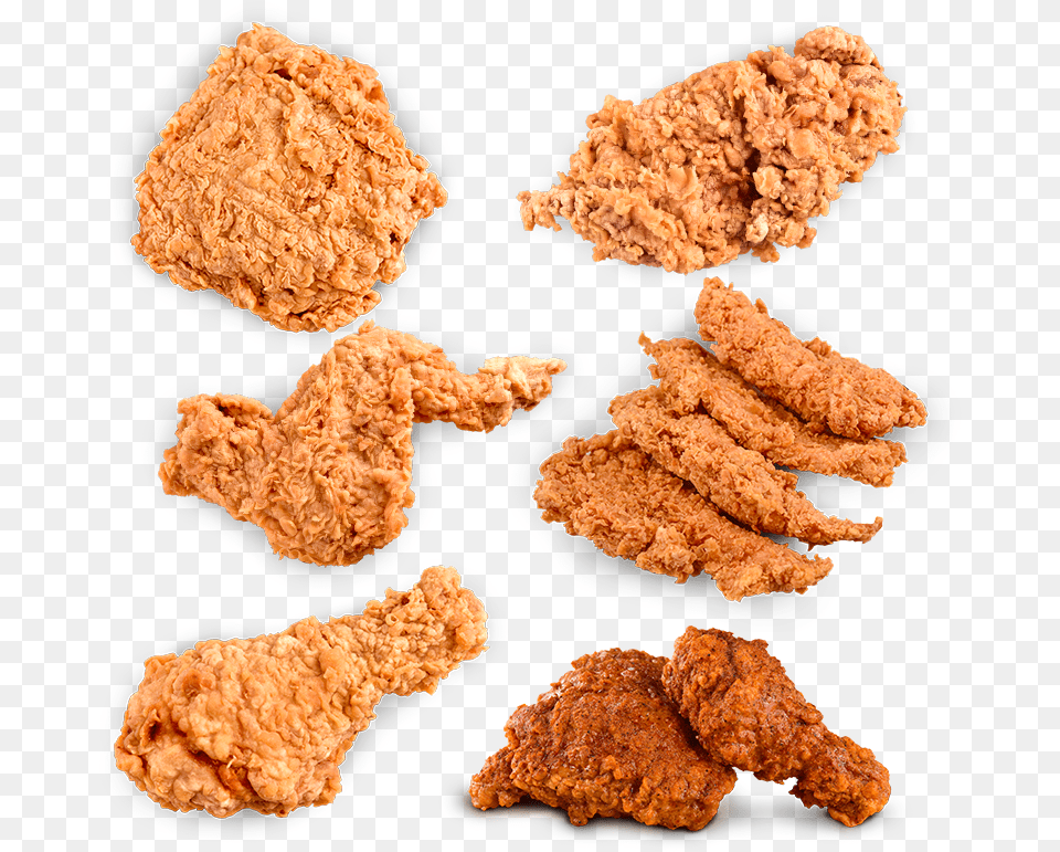 Crispy Fried Chicken, Food, Fried Chicken, Nuggets Png Image