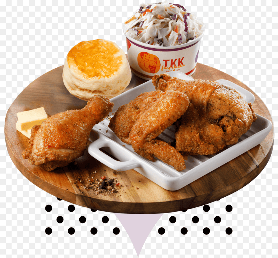 Crispy Fried Chicken, Cream, Dessert, Food, Fried Chicken Free Transparent Png
