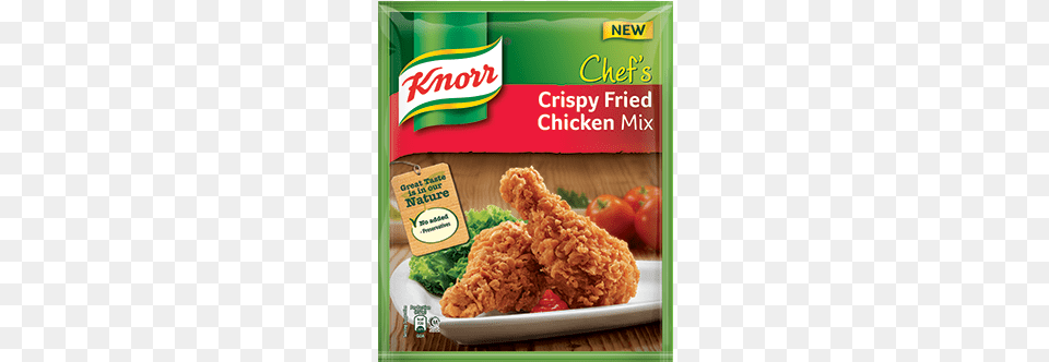 Crispy Fried Chicken Mix Knorr Fried Chicken Mix, Food, Fried Chicken, Lunch, Meal Free Png Download