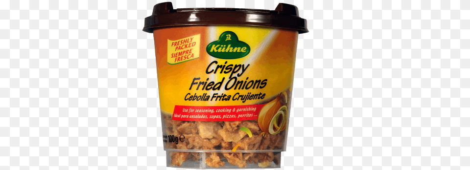 Crispy Fried Onions Product Image, Can, Tin, Food Free Png Download