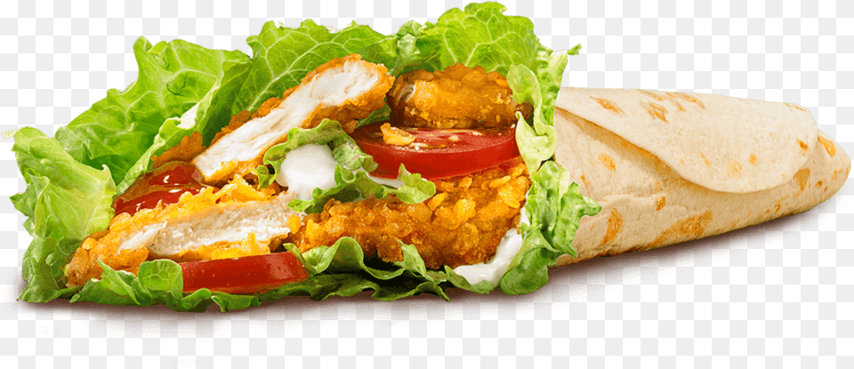 Crispy Wrap Burger King, Food, Sandwich Wrap, Lunch, Meal Png
